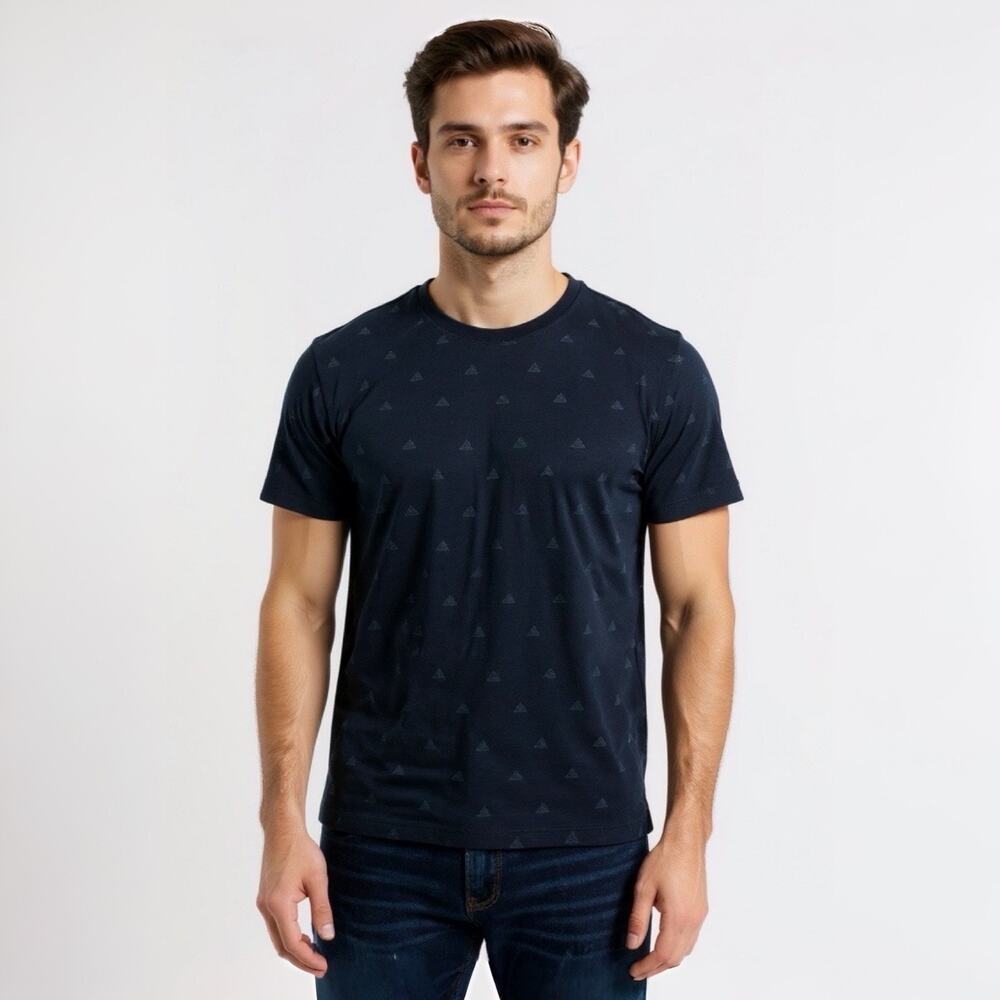 Cactus Man Geometric Pattern Tee